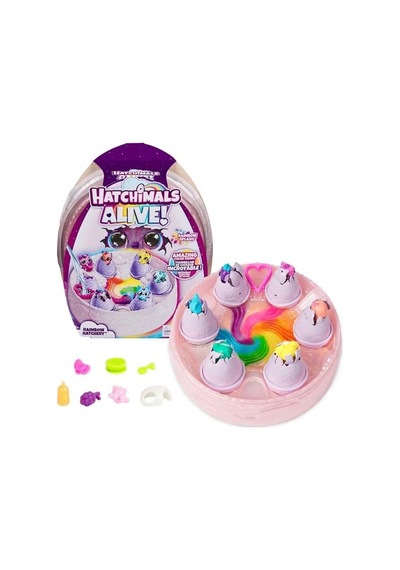 Egg Hatchimals Alive Rainbow Hatcrey