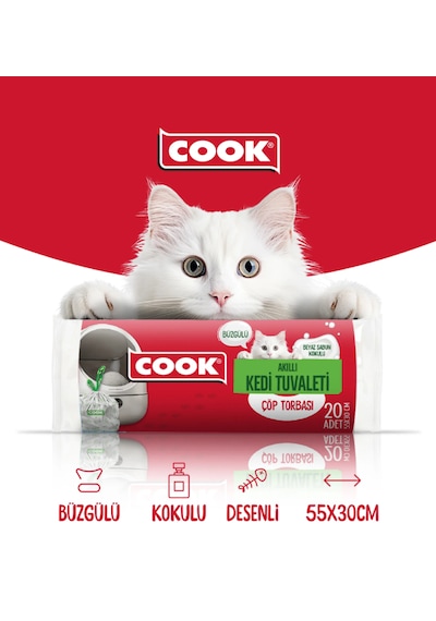 Cook - Akıllı Kedi Tuvaleti 20 Adet Atık Torbası Çöp Poşeti-petkit Purax, Pura Max,pura Max 2-zenon Smart X8624-ubpet C10 Pro Ve Ubpet C20-wero & Neutron Wero Wclb01-neutron Ntl-pw-65bw Neutron Nt-pw-06bw Cook - Akıllı Kedi Tuvaleti 20 Adet Atık Torbası Çöp Poşeti-petkit Purax, Pura Max,pura Max 2-zenon Smart X8624-ubpet C10 Pro Ve Ubpet C20-wero & Neutron Wero Wclb01-neutron Ntl-pw-65bw Neutron Nt-pw-06bw