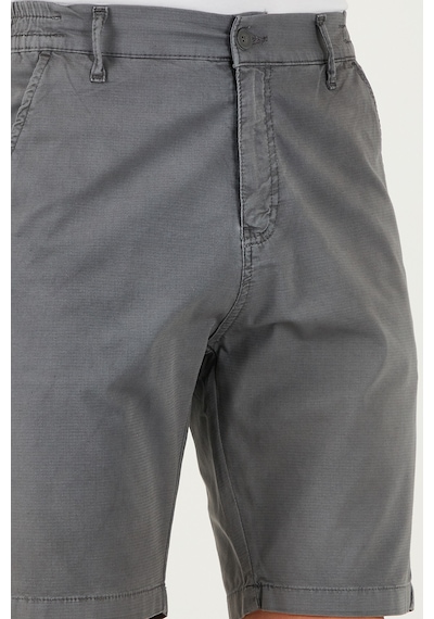 Buratti Pamuklu Slim Tapered Bermuda Erkek Şort 4503S67Smilano Gri