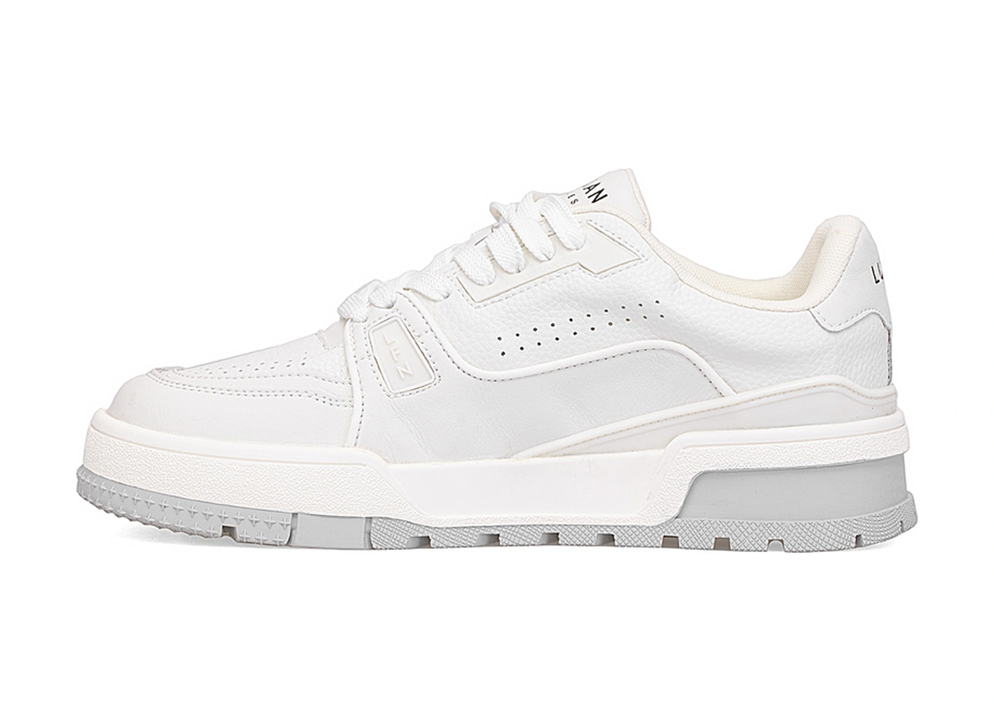 Lufian 112230250 Albert 25k Erkek Hakiki Deri Klasik Sneaker Beyaz Beyaz
