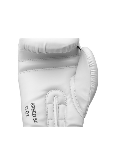 Adidas Adısbg50 Speed 50 Boks Eldiveni Kick Boks Eldiveni Beyaz Altın Yeni Seri Beyaz