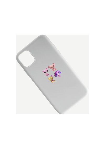 Sevimli Minik Hayvan Tasarım Sticker Seti Hediyelik Cute Çıkartma Telefon Kılıfı Suluk Ve Laptop Etiketi Çok Renkli