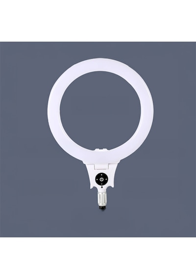 Jmary Fm-12r Kumandalı 30cm Işıklı Telefon Tutucu Ring Light Siyah