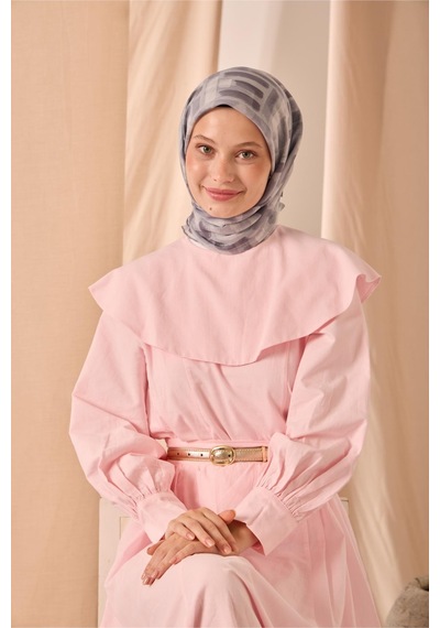 Silk Home Soft Eşarp 73096-02 Gümüş, Füme, Gri
