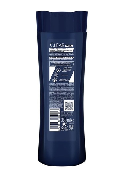 Clear Men Günlük Arınma Ve Ferahlık Şampuan 350 Ml 20'li Paket