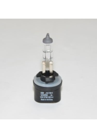 Ampul Far H27 12V 27W Düz Soket Standart Işık Wolfram 2 Adet
