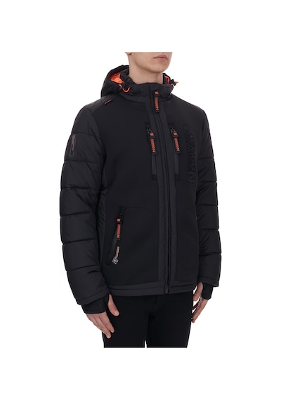 Norway Geographical Erkek Parka Beachwood (482474101) Siyah
