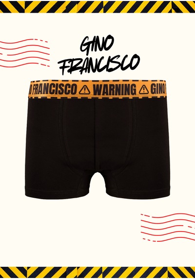 Gino Francisco Danger Serisi Erkek Boxer 3'lü Premium Hediye Kutulu %95 Pamuklu Elastik Boxer Seti Çok Renkli