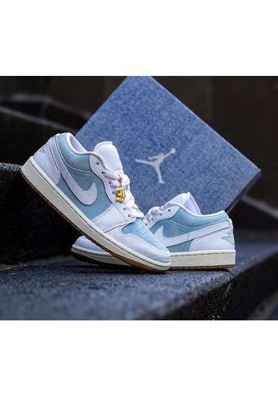Nike Air Jordan 1 Low Se 'denim' W -sportxoutlet Mavi - Beyaz