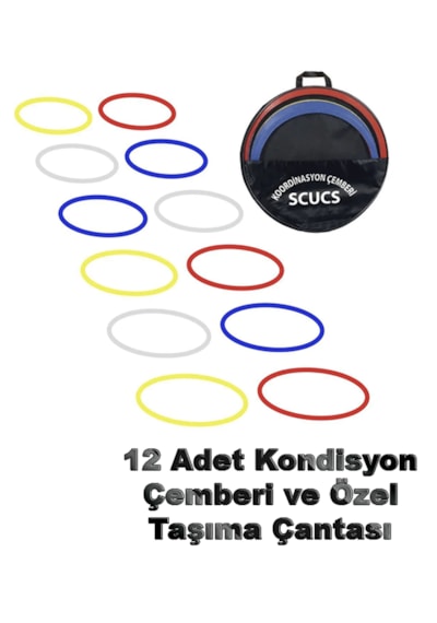 75 Parça Tam Profesyonel Antrenman Seti Taşıma Ve Saklama Çantalı Çok Renkli