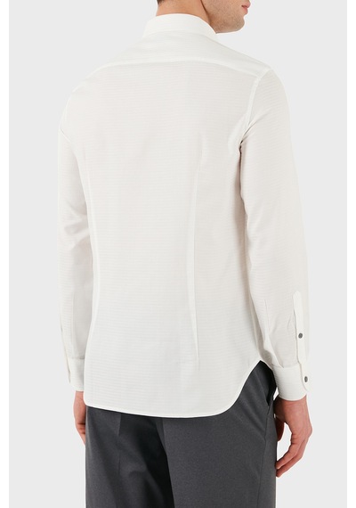Emporio Armani Erkek Gömlek Em001537 Af14341 F0093 Beyaz Beyaz