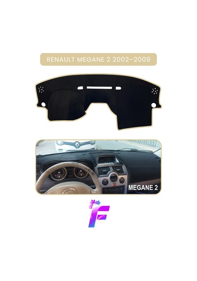 Renault Megane 2 2002 2009 Uyumlu Torpido Örtüsü Çatlama Ve Isıya Karşı Tam Koruma A55 Torpido Halısı