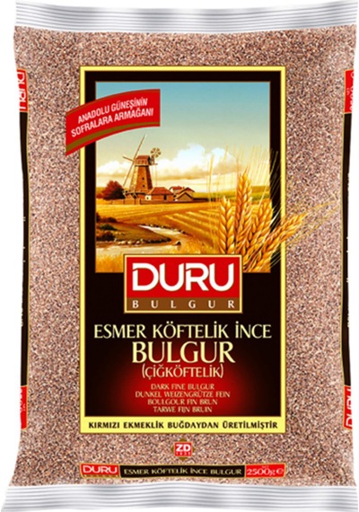Duru Çiğ Köftelik Esmer İnce Bulgur 1 KG
