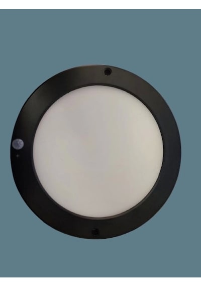 Horoz Martha 18w Yuvarlak Hareket Sensörlü Fotoselli Led Spot Siyah 6400k Beyaz Sıva Üstü Ve Sıva Al Çok Renkli