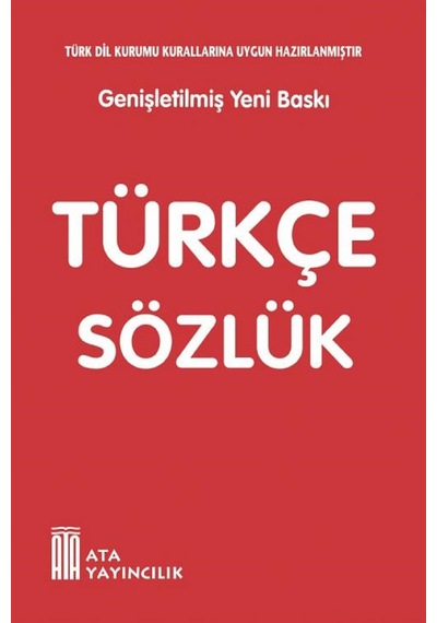 Ata Türkçe Sözlük (Plastik Kapak) N11.603