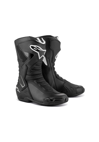 Alpinestars Smx-6 V3 Korumalı Motosiklet Botu Siyah Beyaz