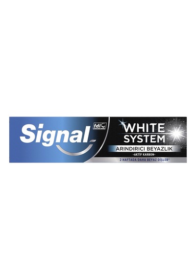 Sıgnal Whıte System Arındırıcı Beyazlık Diş Macunu 75ml - 8 Adet Tarı