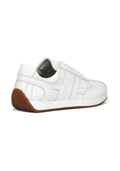 Kadın Beyaz Deri Sneaker