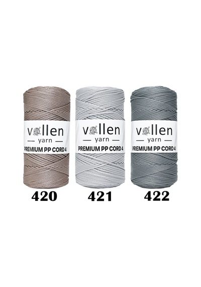 1000 Gr Polyester Makrome Ipi,2mm 5'li Set, Makrame Ipi, Supla Ipi, Çanta Ipi,1150 Metre