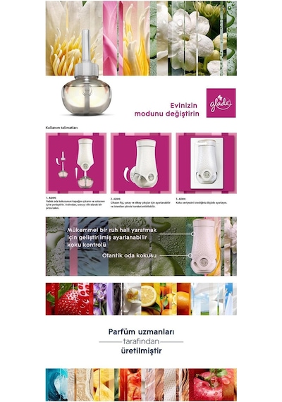 Glade Bahar Çiçekleri Elektrikli Oda Kokusu Yedek