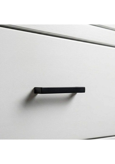 System Mobilya Kulbu Siyah Renk 192mm Kulp Sy6250 0192 Al6 Çok Renkli