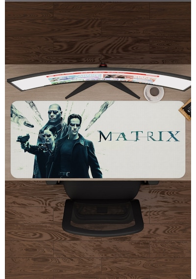 Matrix V1 90x40 Xxl Gaming Kauçuk Kaymaz Taban Mouse Pad Fare Altlığı