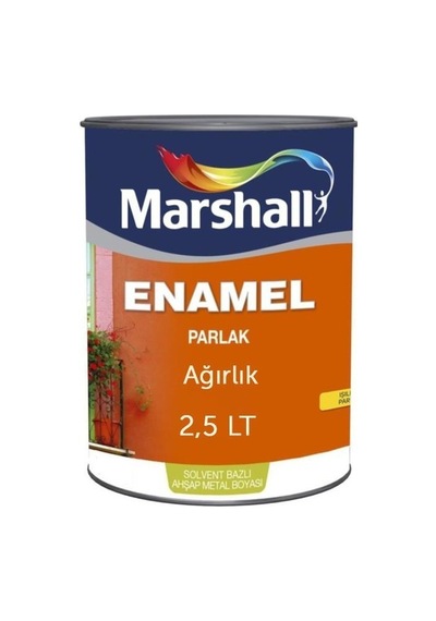Marshall Enamel Parlak Sentetik Boya Nefti Yeşil 2.5 Lt.