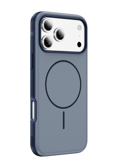 Vendas Apple iPhone 17 Pro Uyumlu Joko Neksa M-safe Kapak + Privacy Cam Ekran Koruyucu Lacivert