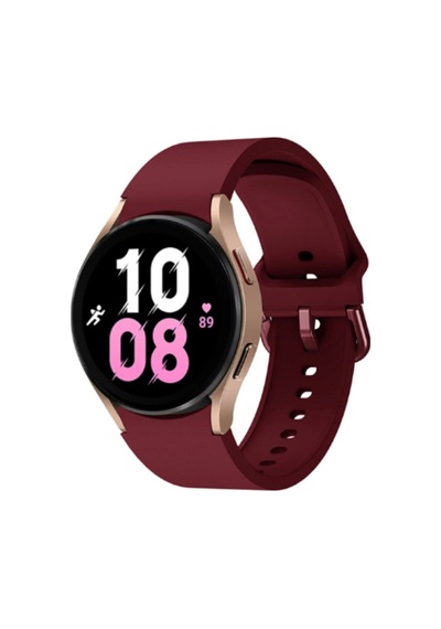 Samsung Galaxy Watch 4 / 5 Pro 40 42 44 46mm Uyumlu Pim Tasarımlı Tam Uyumlu Silikon Kordon
