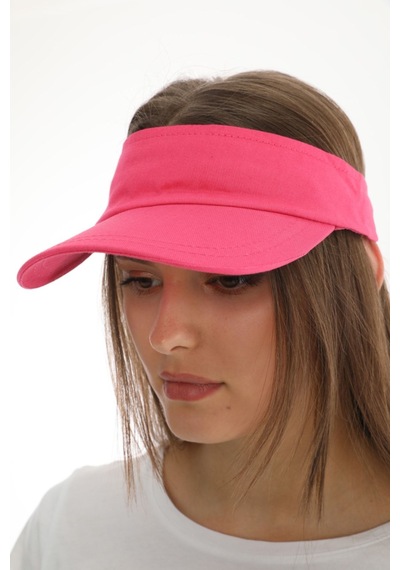 Uv Koruyuculu Unisex Siperlikli Fuşya Şapka Fuşya