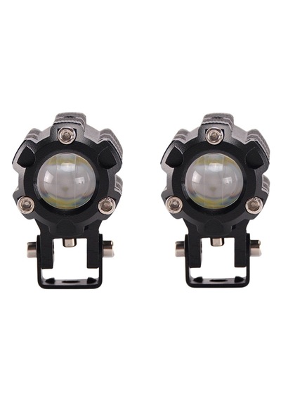 Offroad Sis Lambası 6.5 Cm X 4.5cm 6.5cm Beyaz-sarı 10w 12-80v Set