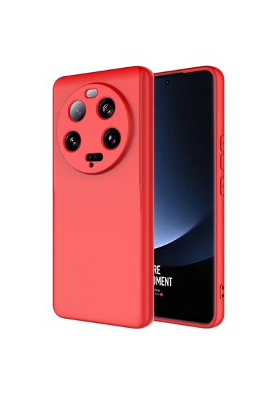 Xiaomi Mi 13 Ultra Kapak İçi Kadife Kamera Korumalı Lansman Silikon Kılıf
