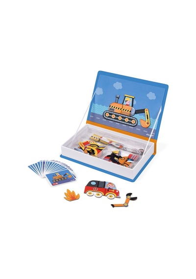 Janod Mıknatıslı Oyun Kitabı -  Araçlar