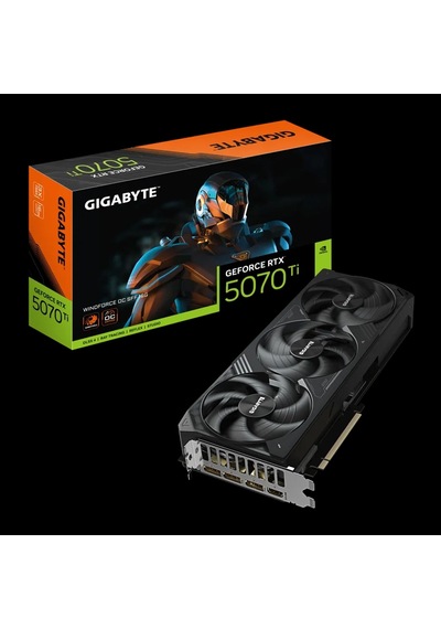 Gıgabyte Gv-n507twf3oc-16gd, Rtx5070tı, Wındforce Oc, 16gb, Gddr7, 256bıt, 3 Fanlı, 1xhdmı, 3xdp, Ga
