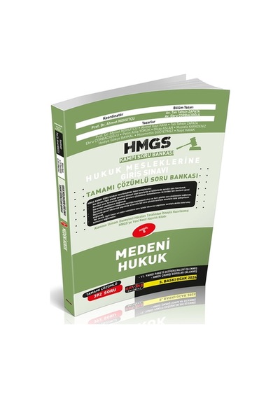 Hmgs Kampı Medeni Hukuk Soru Bankası Savaş Yayınları 2026