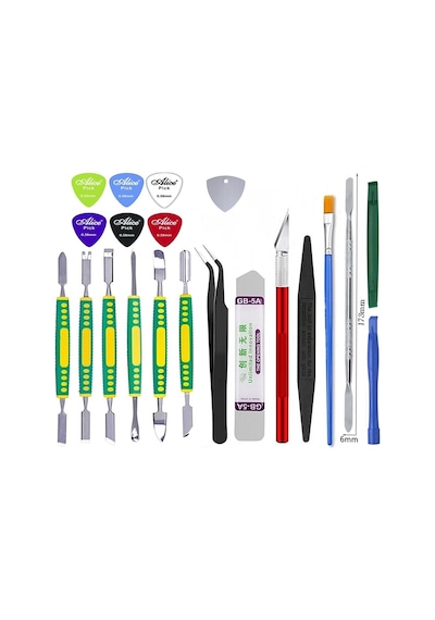 Çok Amaçlı Bilgisayar Tv Notebook Laptop Tablet Telefon Pc Metal Sökme Çubuk Spatula Pena Tamir Onarım Seti51