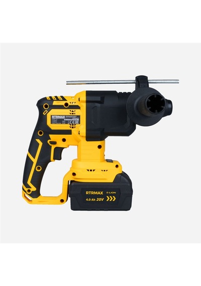 Kömürsüz Akülü Kırıcı-delici 20v 1.8 Jul 20mm 2x4.0 Ah Akü Rtrmax S-lıon - Rts5040