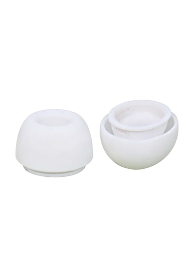 Apple Uyumlu AirPods Pro 2 Kulaklık Ucu Silikon Beyaz
