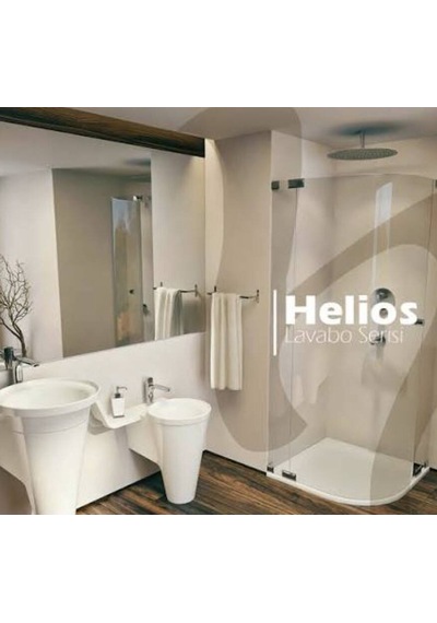 Serel Helios 37x37 Cm Beyaz Lavabo - Hl34dxs110h Diğer