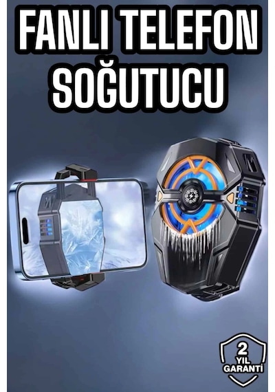 Mey İthalat Fanlı Telefon Soğutucu Pervaneli Soğutma Fanı