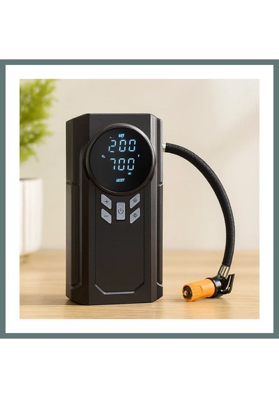 Ventra Akü Takviyeli 4-in-1 Kompresörlü Hava Pompası 12v, Dijital Ekran Ventra