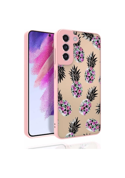 Zore Galaxy S21 Fe Uyumlu Desenli Kamera Korumalı Parlak Msra Nora Kılıf-no1 NO1