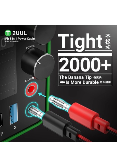 2uul Pw01 Apple Uyumlu iPhone 7-16 Pro Max İçin Pil Güç Kaynağı Kontrol Ve Aktivasyon Test Kablosu