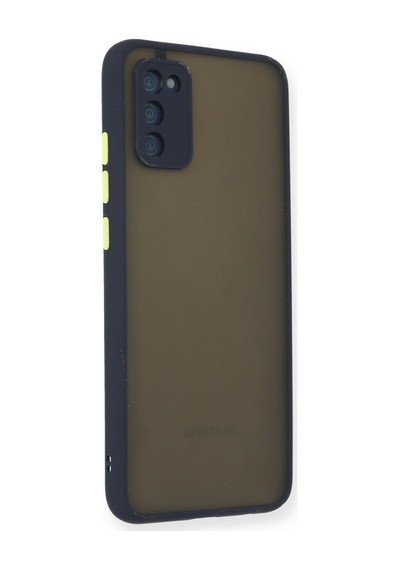 Samsung Galaxy Uyumlu - A02s Kılıf Montreal Silikon Kapak - Lacivert