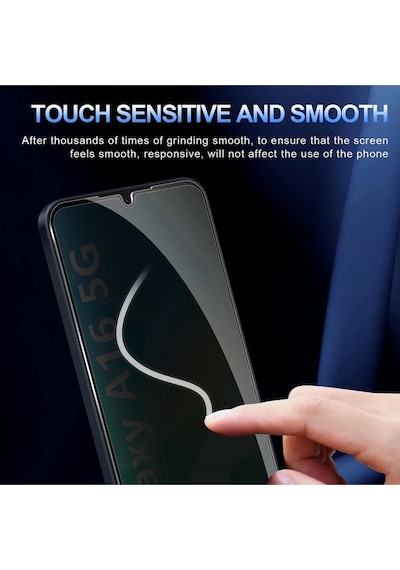 Logis Samsung Galaxy Uyumlu A26 Antistatik Tam Kaplayan Hayalet Ekran Koruyucu Cam