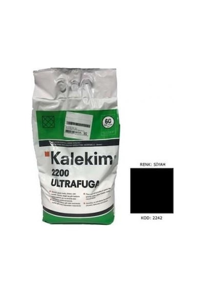 Ennalbur Kalekim Ultra Fuga 2242 Siyah 5 Kg
