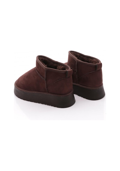 Dgn Cozy Kadın Ugg Bot Kahve