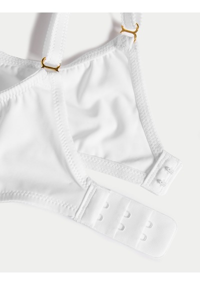 Marks & Spencer Amelia Dantelli Balenli Full Cup Sütyen T33002306 Beyaz