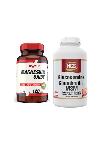 Ncs Glucosamine Chondroitin Msm 300 Tablet + Magnesium  120 Tablet