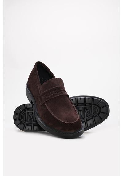 Fast Step Hakiki Deri Erkek Casual Ayakkabı 214ma4091 Kahve